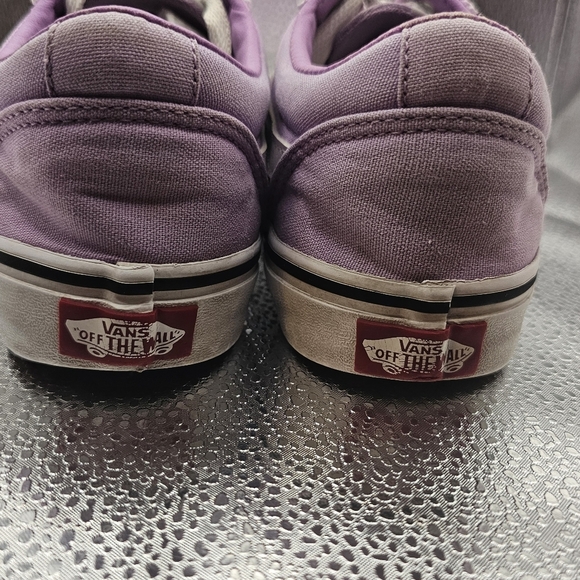 Vans Old Skool Sneakers Women’s 6.5 Purple Canvas Low Top Skate Shoes - Picture 2 of 5
